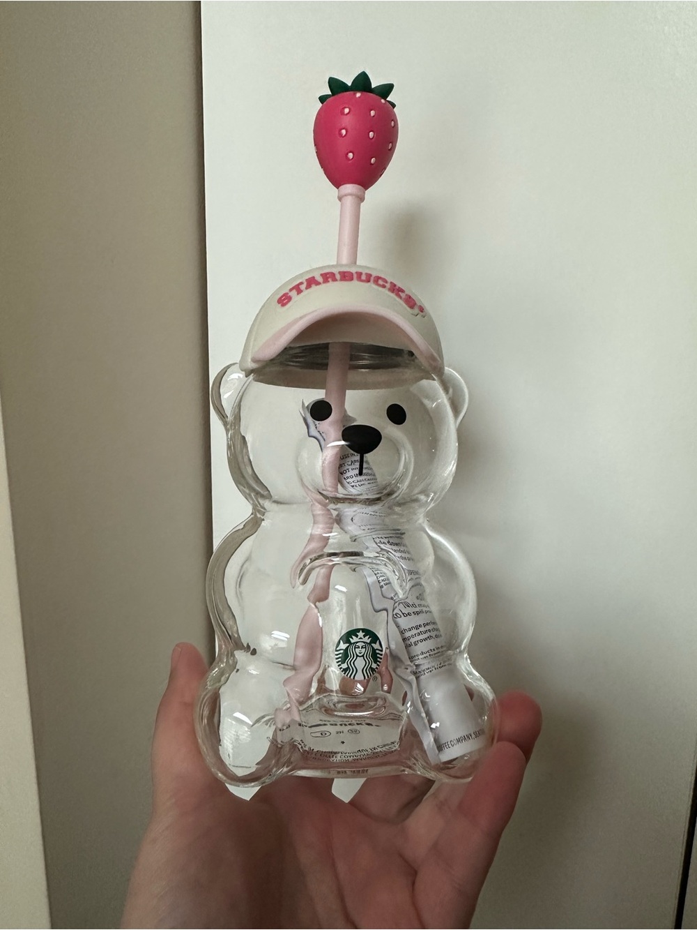 Starbucks Strawberry 🍓 BEARista cold cup 20oz - Picture 2 of 7